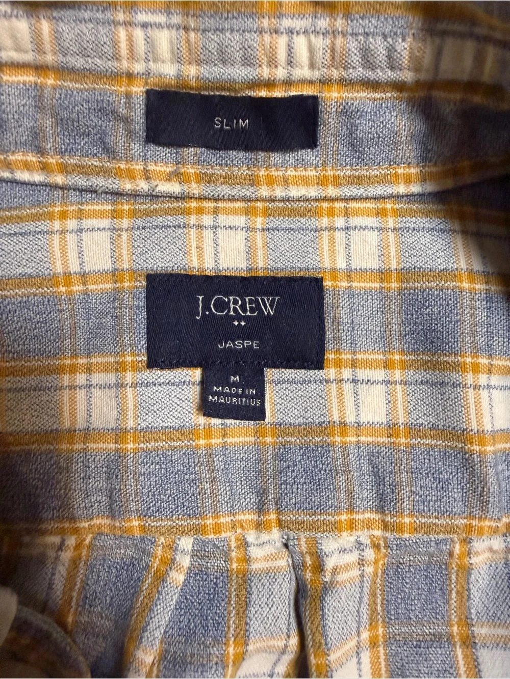J.Crew Plaid Button-Down Shirt Size Medium